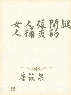 女人张开腿让男人桶爽的