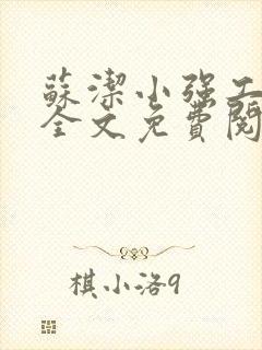 苏洁小强工地情全文免费阅读