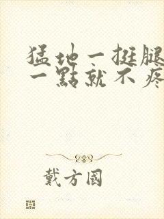 《猛地一挺腿再开一点就不疼》小说封面