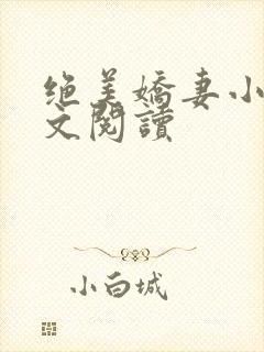绝美娇妻小说全文阅读