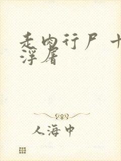 《走肉行尸 十阶浮屠》小说封面