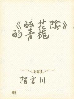 《醉花阴》by酌青栀