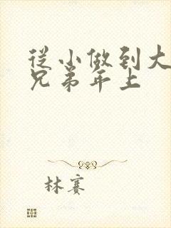 从小做到大骨科兄弟年上封面