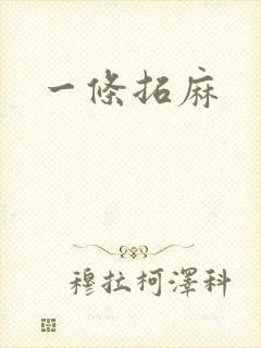 一条拓麻