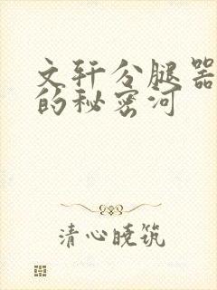 文轩分腿器河马的秘密河