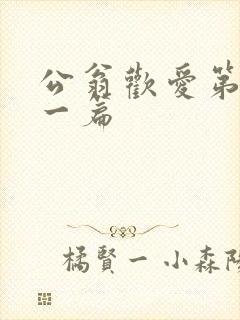 公翁欢爱第三十一篇