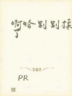 啊哈别别揉那处了