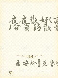 夜夜欢好(高h)公翁的欢爱