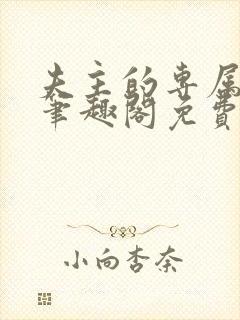 夫主的专属妻奴笔趣阁免费阅读