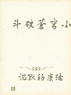斗破苍穹小说