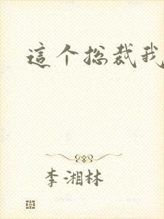 这个总裁我要了