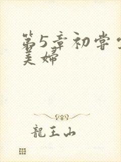 第5章初尝云雨美妇