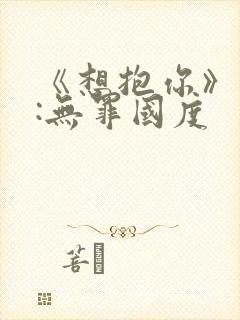 《《想抱你》作者:无罪国度》小说封面