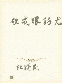 《破戒眼的尤莉》小说封面