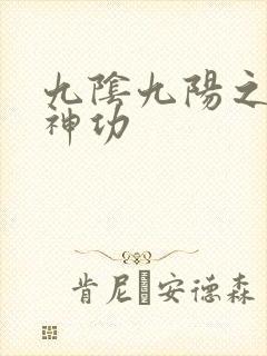 九阴九阳之阴阳神功
