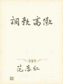 调教高傲
