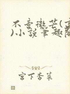 不啻微芒(高干)小说笔趣阁