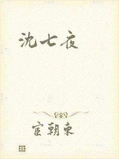 沈七夜