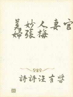 美妙人妻官场少妇张梅