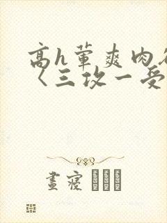 高h荤爽肉欲文〈三攻一受