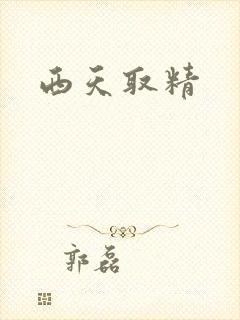 西天取精