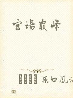 官场巅峰