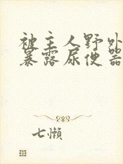 被主人野外调教暴露尿便器