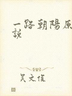 一路朝阳原著小说