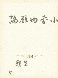 隔壁肉香小说