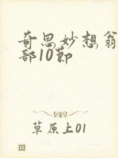 奇思妙想翁十三部10节