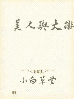 美人与大排面