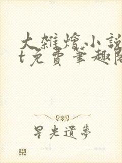 大杂烩小说txt免费笔趣阁