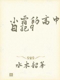 小霜的高中成长日记9