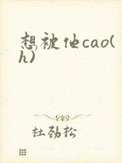 想被他cao(h)