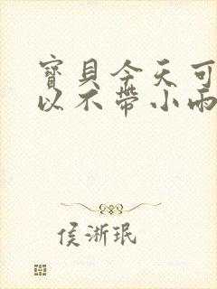 宝贝今天可不可以不带小雨伞