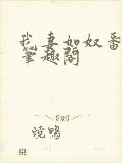 我妻如奴番外篇笔趣阁