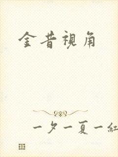 金昔视角