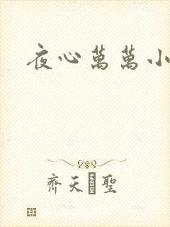 夜心万万小说