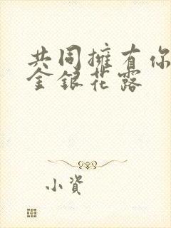 共同拥有你by金银花露