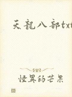 天龙八部txt