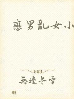 恋男乱女小说