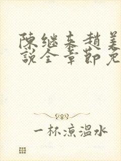 陈继来赵美媛小说全章节免费阅读