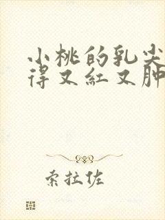 小桃的乳尖被吸得又红又肿