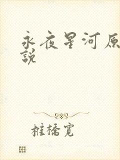 永夜星河原著小说