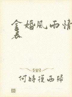 金婚风雨情演员表