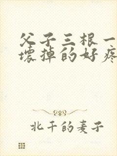 父子三根一起会坏掉的好疼