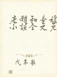 老赵和童媛媛的小说全文免费阅读