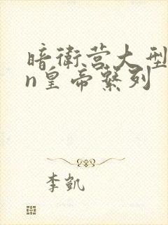 暗卫营大型hpn皇帝系列