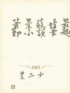 萧晨苏晴最新章节小说笔趣阁