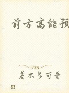 前方高能预警